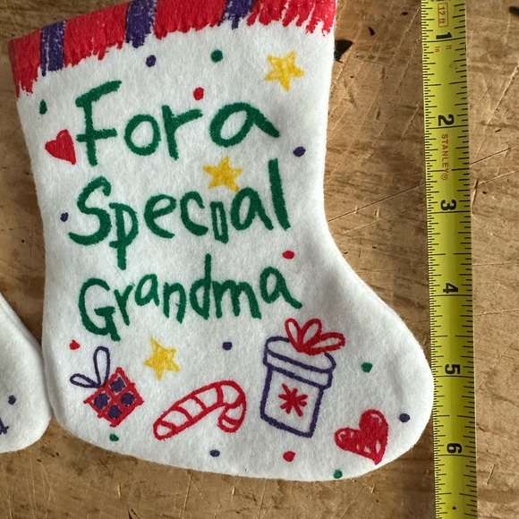 Vintage Grandparents Stockings - Picture 6 of 6